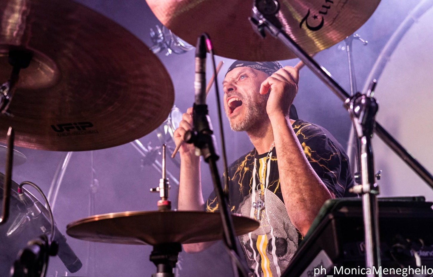 The Pink Day - Batterista al Rock In For Festival 2026 - Foto di Monica Meneghello